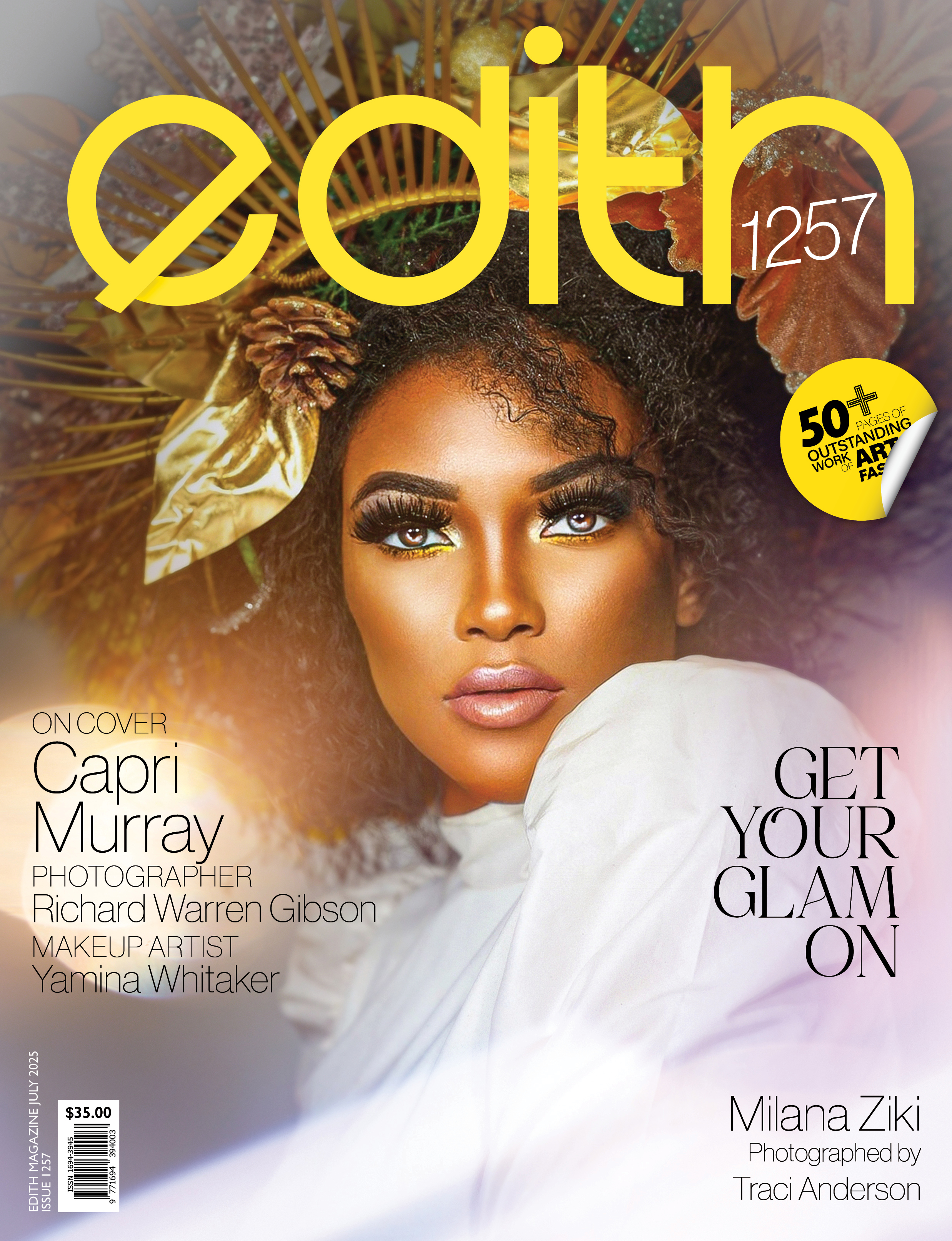 Edith Mode Magazine Tear Sheet